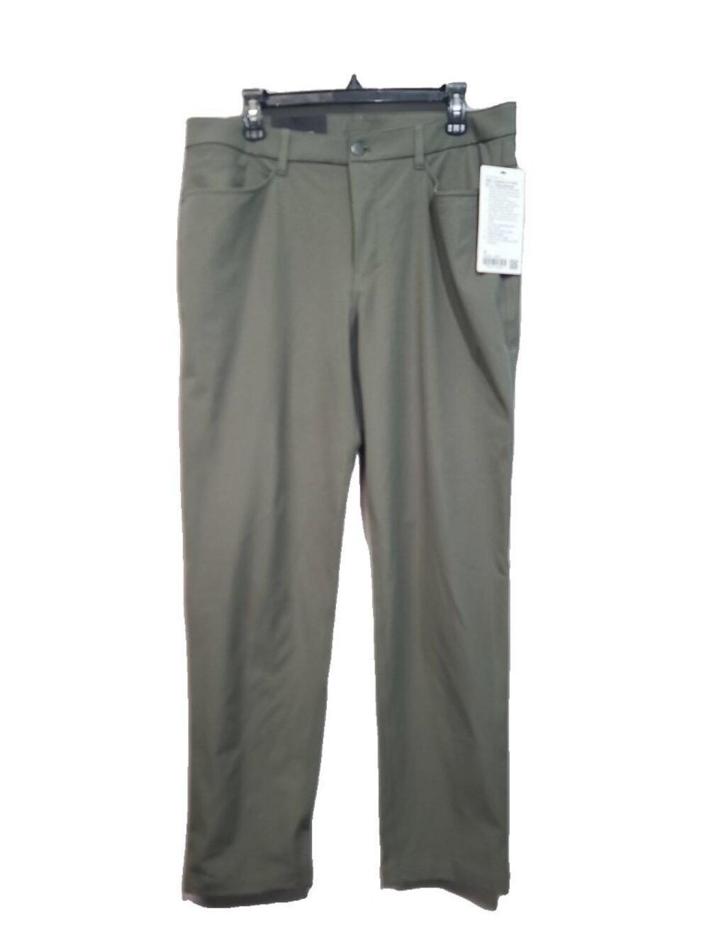 lululemon athletica ABC Classic-Fit 5 Pocket Pant Warpstreme 35 Green NWT